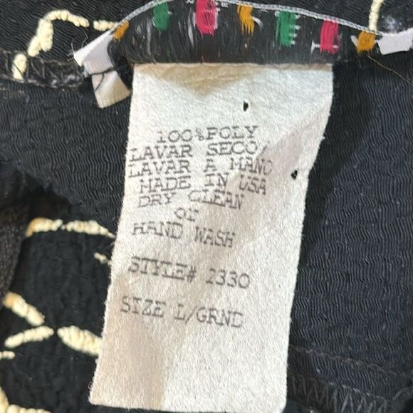 Vintage Coqueta midi dress size L - Picture 10 of 11